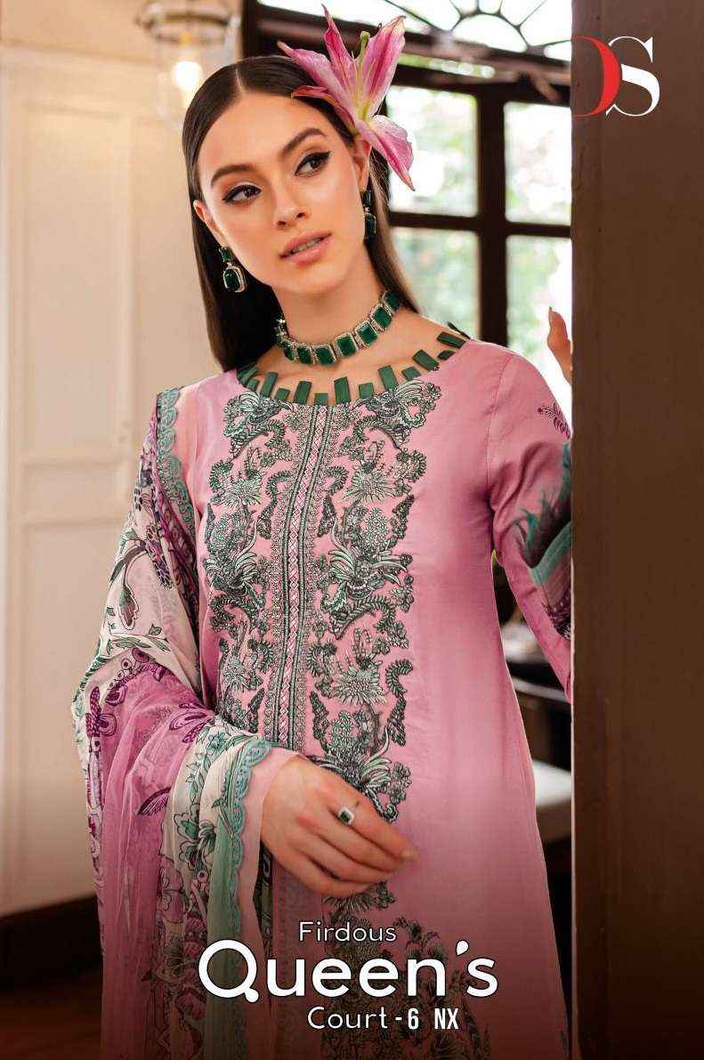 Deepsy Firdous Queens Court Vol Nx Cotton Dress Material Wholesale