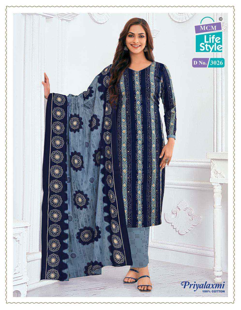 MCM Lifestyle Priyalaxmi Vol 30 Readymade Cotton Dress 26 pcs Catalogue