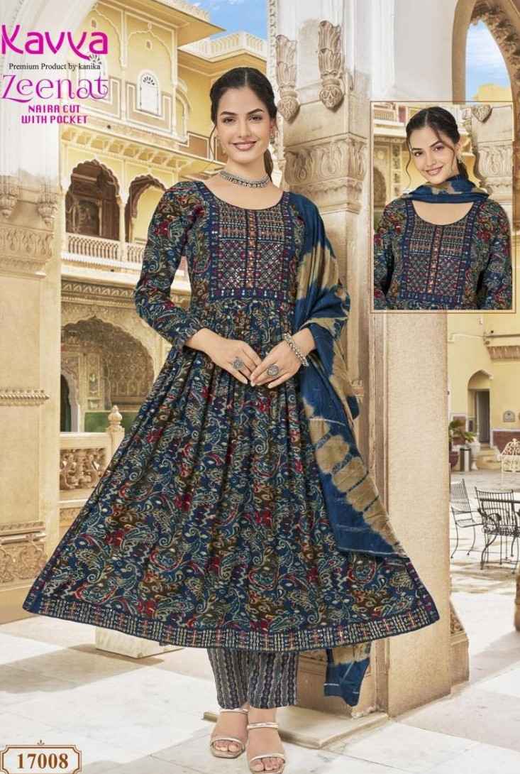 Kavya Zeenat Vol-17 Capsule Readymade Suit (10 pcs Catalogue)