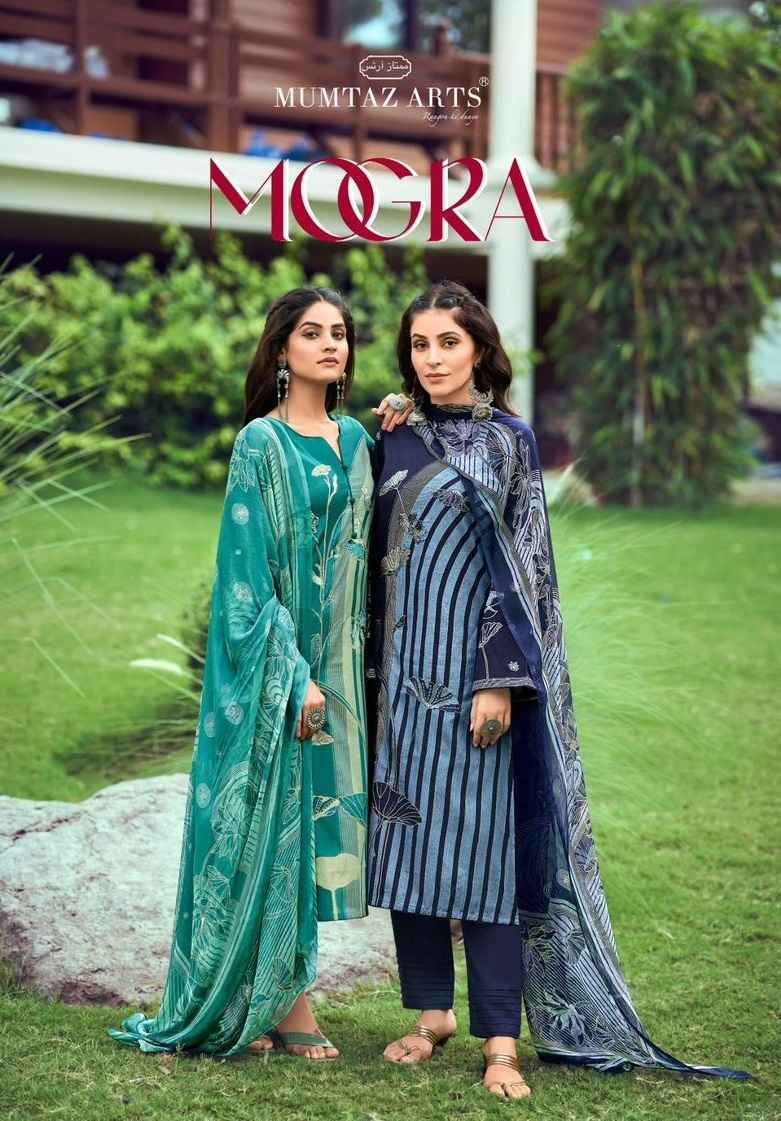 Mumtaz Arts Mogra Cambric Lawn Dress Material (4 pcs Catalogue)