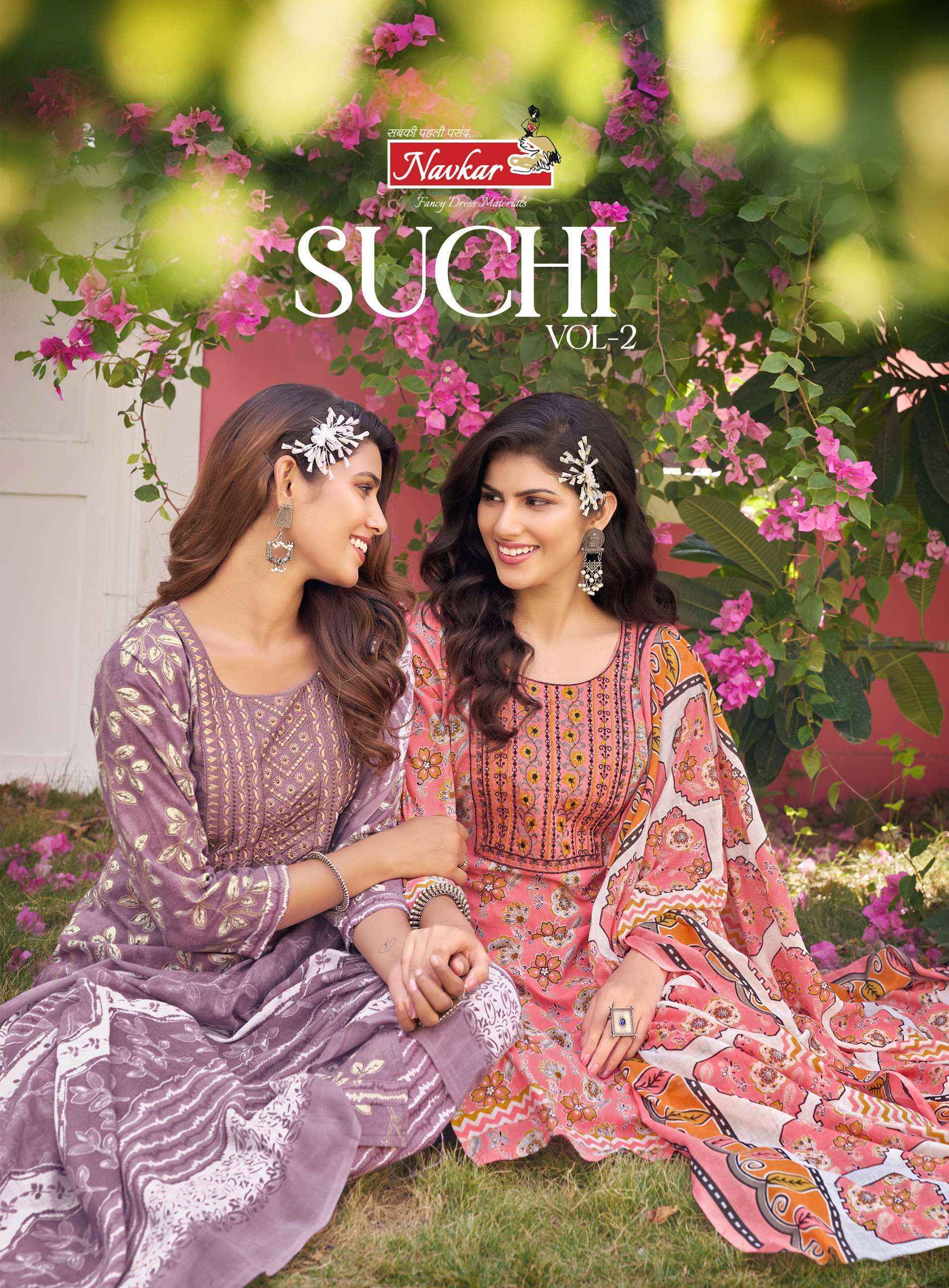 Navkar Suchi Vol-2 Cotton Readymade Suit (8 pcs Catalogue)