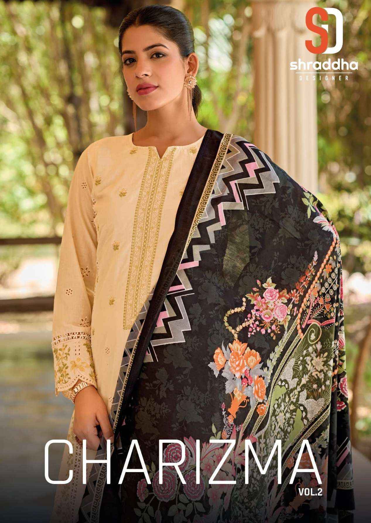 Shraddha Designer Charizma Vol-2 Cotton Dress Material (4 pcs Catalogue)