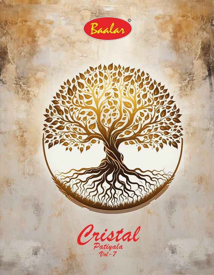 Baalar Crystal patiyala Vol-7 Cotton Dress Material (15 pcs Catalogue)