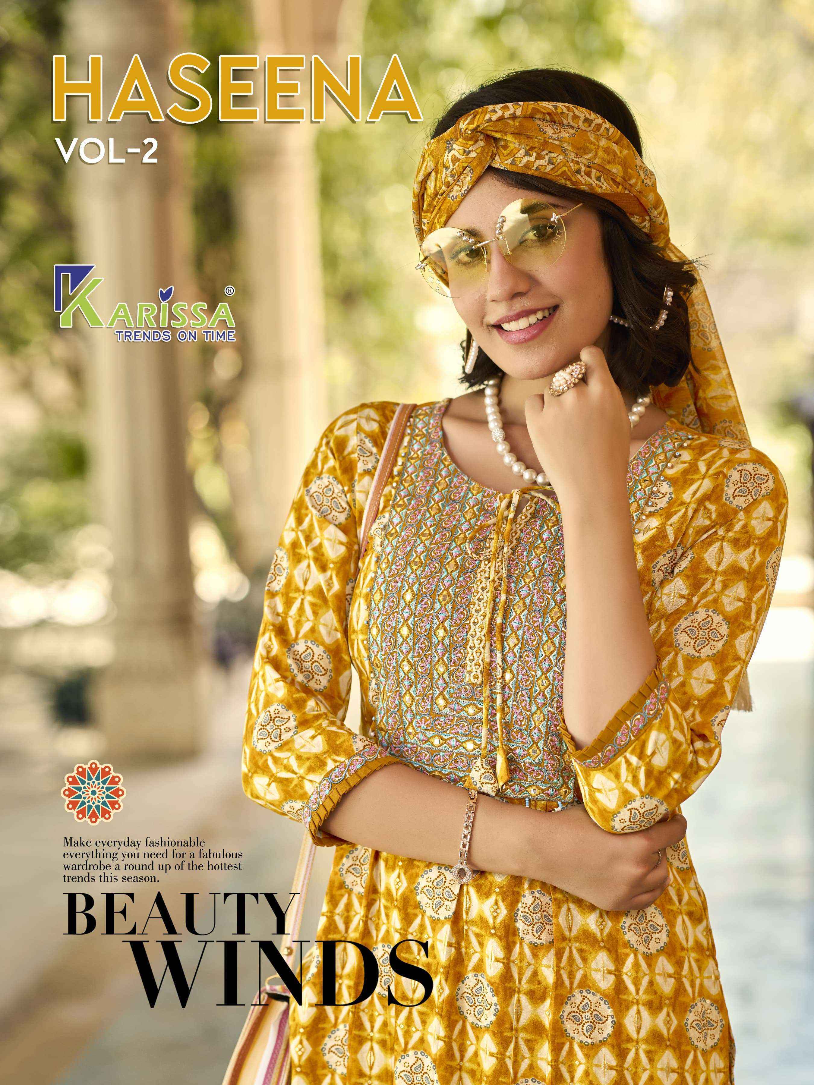 Karissa Haseena Vol-2 Rayon Readymade Suit (6 pcs Catalogue)