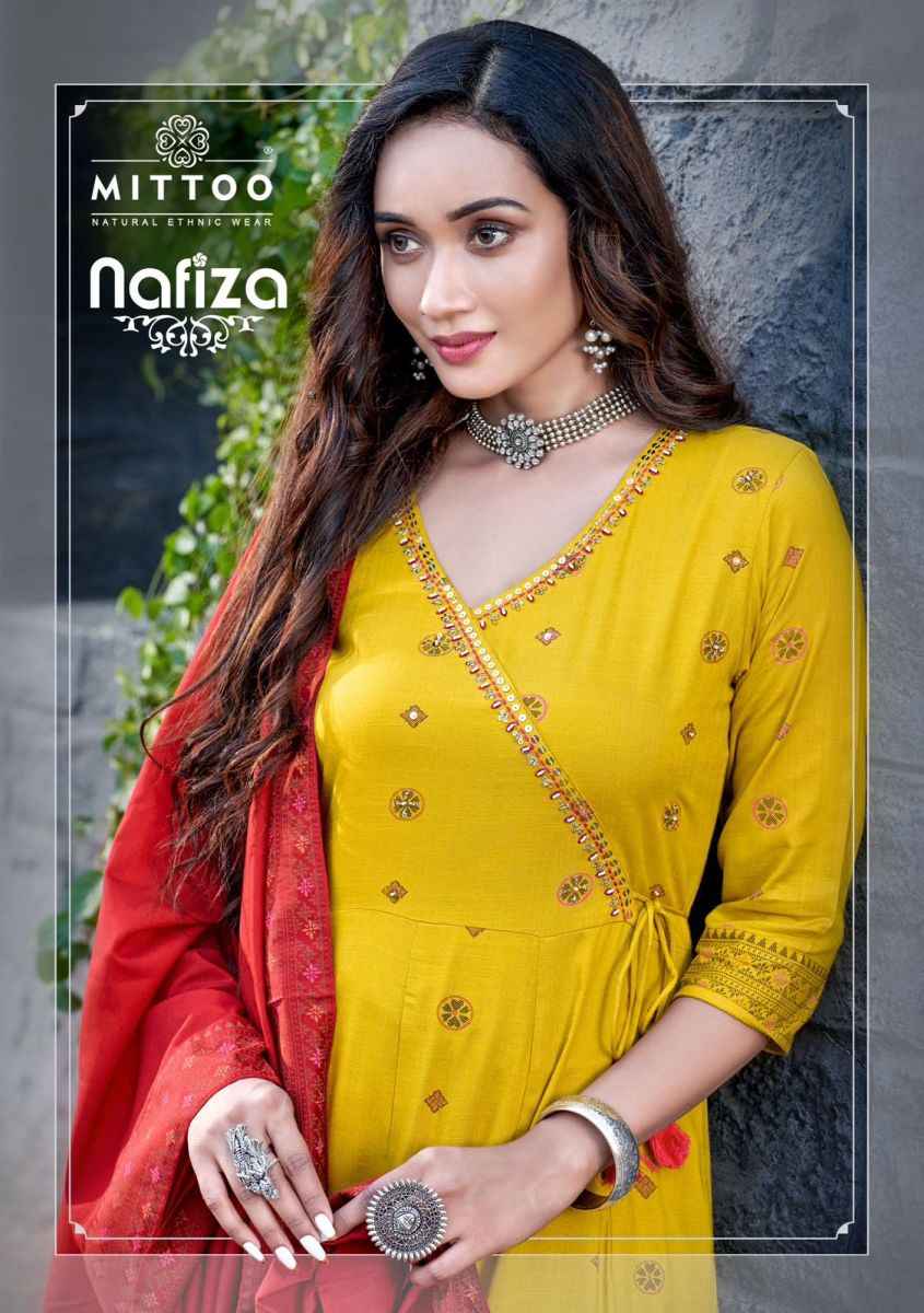 Mittoo Nafiza Rayon Readymade Suit (6 pcs Catalogue)