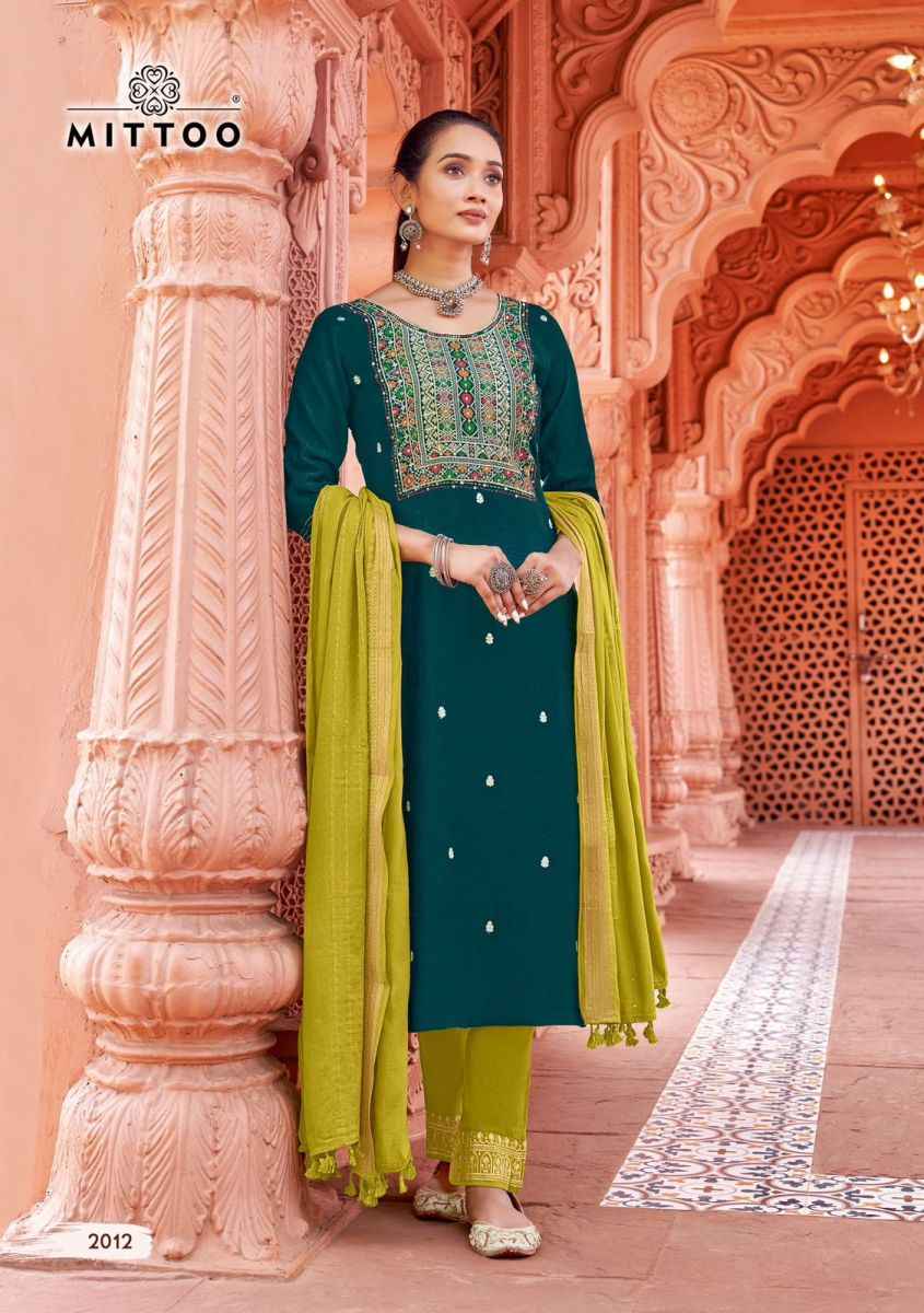 Mittoo Simayaa Vol-2 Viscose Readymade Suit (6 pcs Catalogue)