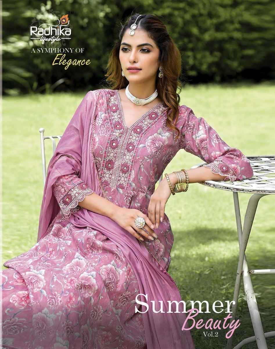 Radhika Lifestyle Summer Beauty Vol-2 Cotton Readymade Suit (6 pcs Catalogue)