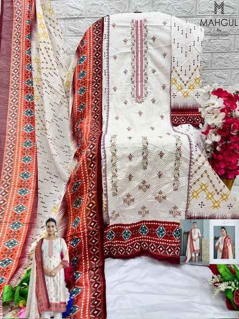 Shraddha Nx Mahgul Bin Saeed Vol-3 Cotton Dress Material (4 pcs Catalogue)