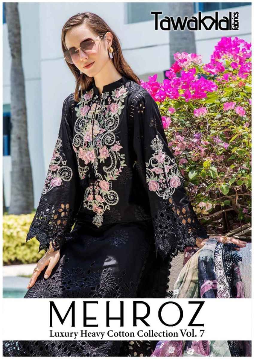 Tawakkal Mehroz Luxury Heavy Cotton Collection Vol-7 Cotton Dress Material (10 pcs Catalogue)