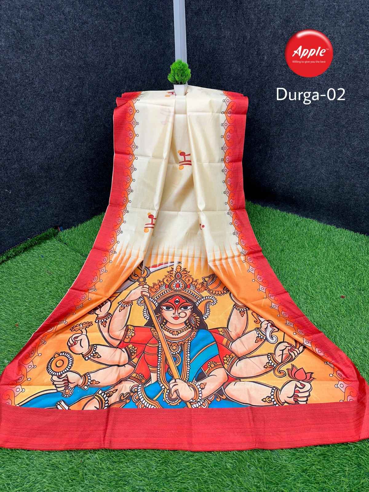 Apple Durga 01-08 Dola Silk Saree (09 Pc Catalog)