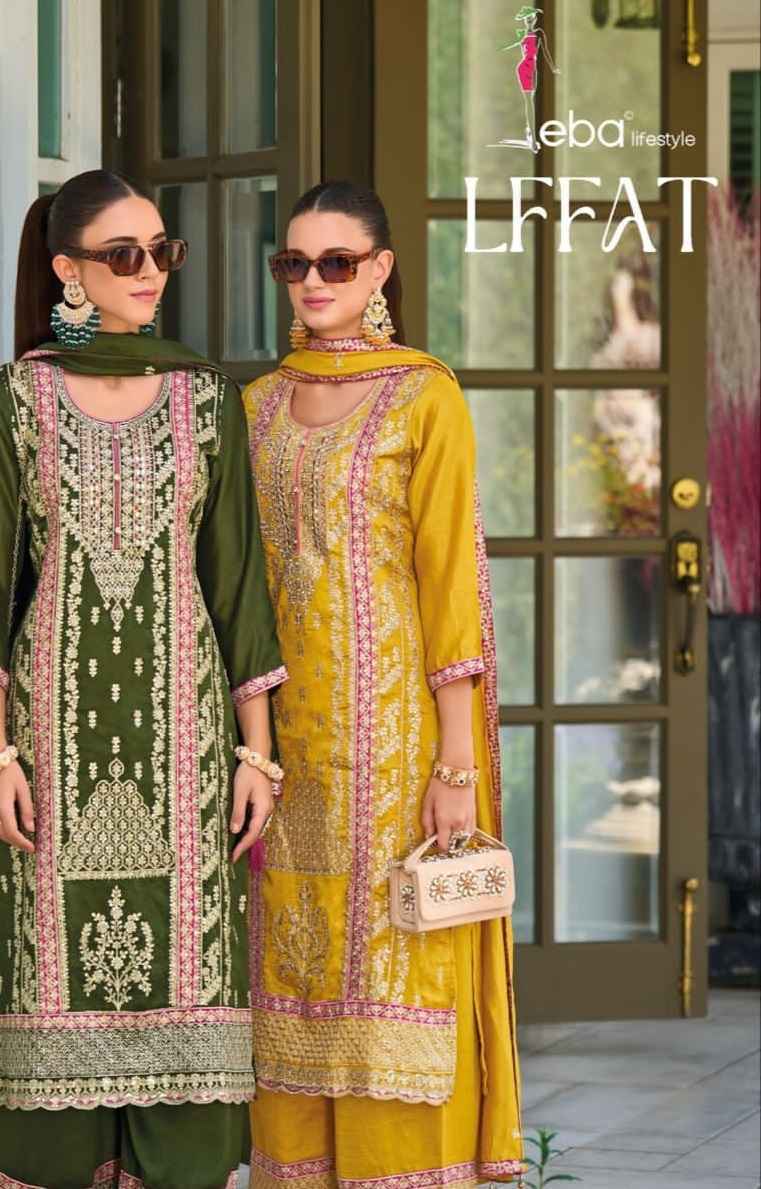 Eba Lifestyle Lffat Silk Readymade Dress (2 pcs Catalogue)