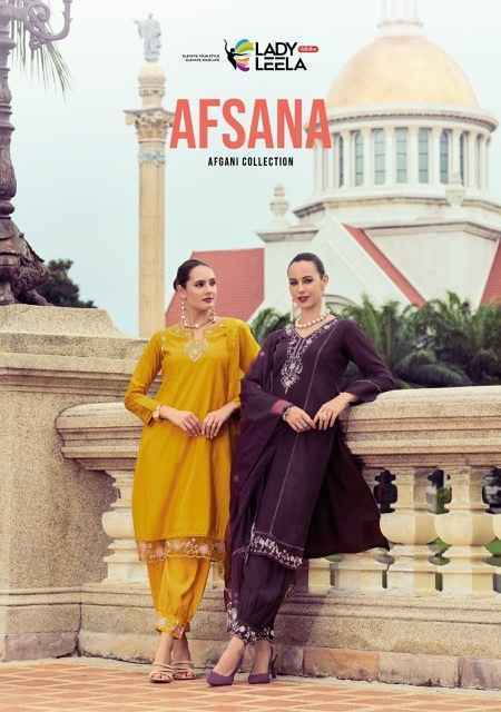 Lady Leela Afsana Viscouse Silk Reradymade Suit (6 pcs Catalogue)