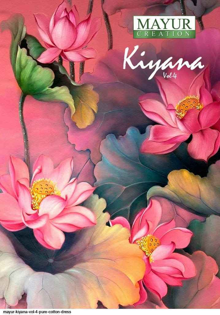 Mayur Creation Kiyana Vol-4 Cotton Dress Material (10 pcs Catalogue)