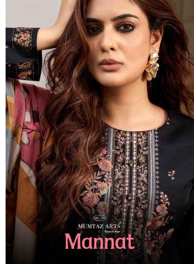 Mumtaz Arts Mannat Viscose Dress Material (6 pcs Catalogue)