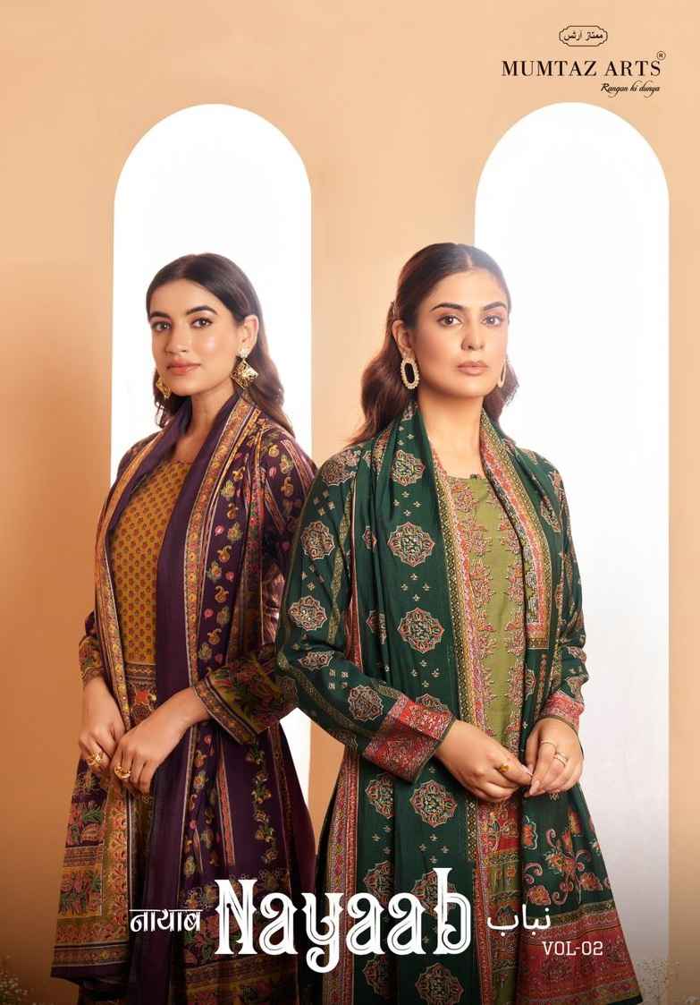 Mumtaz Arts Nayaab Viscose Dress Material (6 pcs Catalogue)