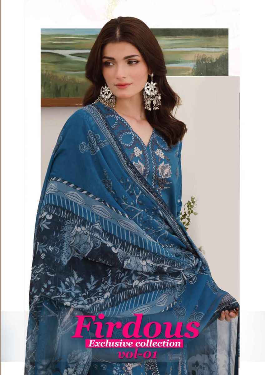 Nand Gopal Firdous Vol-1 Cotton Dress Material (8 pcs Catalogue)