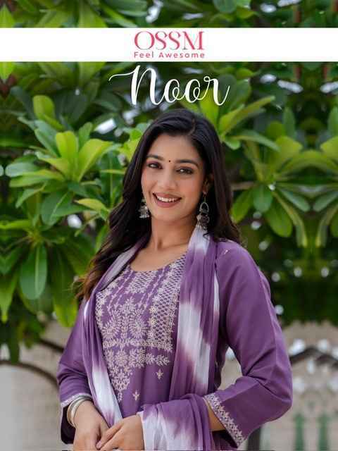 Ossm Noor Viscose Readymade Suit (6 pcs Catalogue)