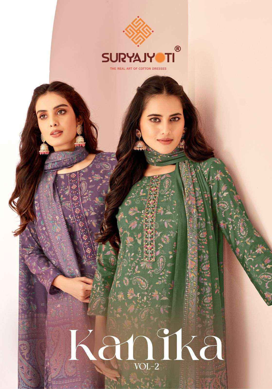 Suryajyoti Kanika Vol-2 Modal Dress Material (6 pcs Catalogue)