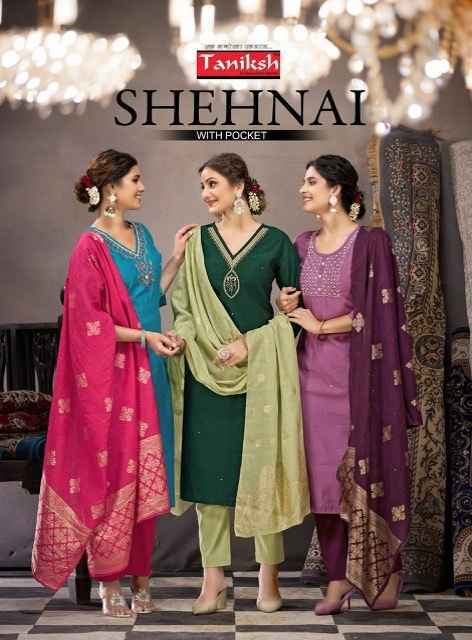 Taniksh Shehnai Vol-2 Cotton Viscouse Readymade Suit (8 pcs Catalogue)