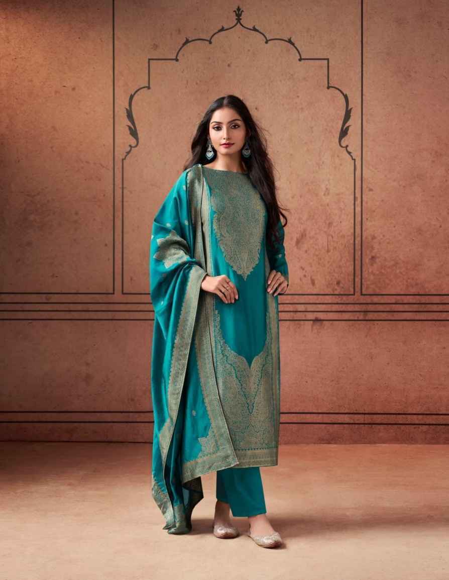 Zisa Silky Vol-5 Bamberg Silk Dress Material (4 pcs Catalogue)