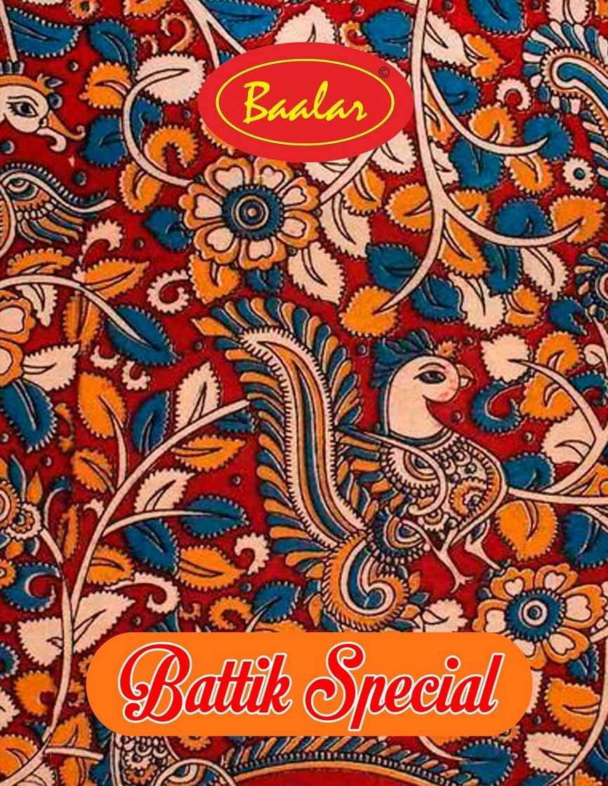 Baalar Batik Special Vol-3 Cotton Readymade Suit (12 pcs Catalogue)