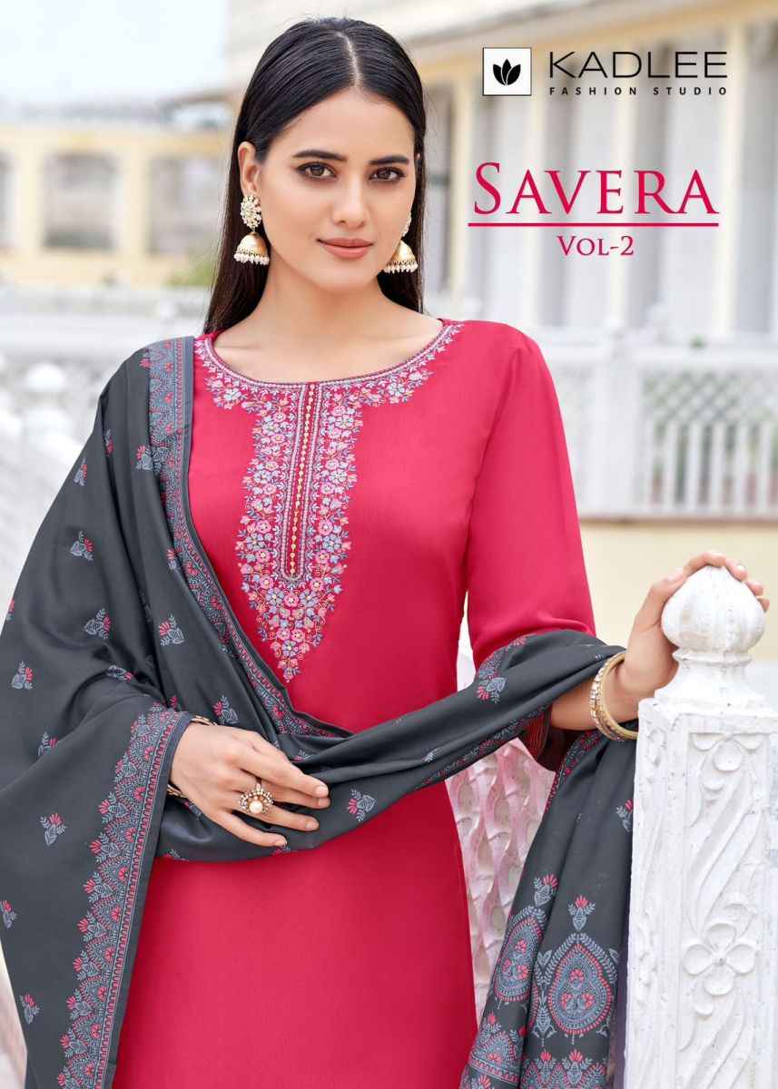 Kadlee Savera Rayon Readymade Suit (6 pcs Catalogue)