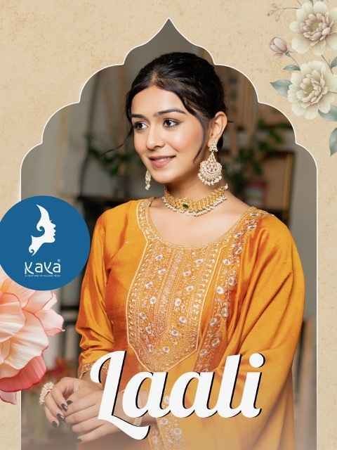 Kaya Laali Silk Readymade Suit (8 pcs Catalogue)