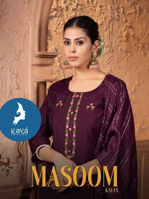 Kaya Masoom Silk Readymade Suit (8 pcs Catalogue)