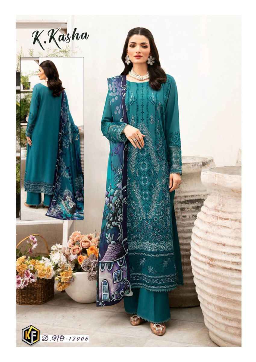 Keval Fab K Kasha Vol 12 Cotton Dress Material Wholesale Online Mumbai