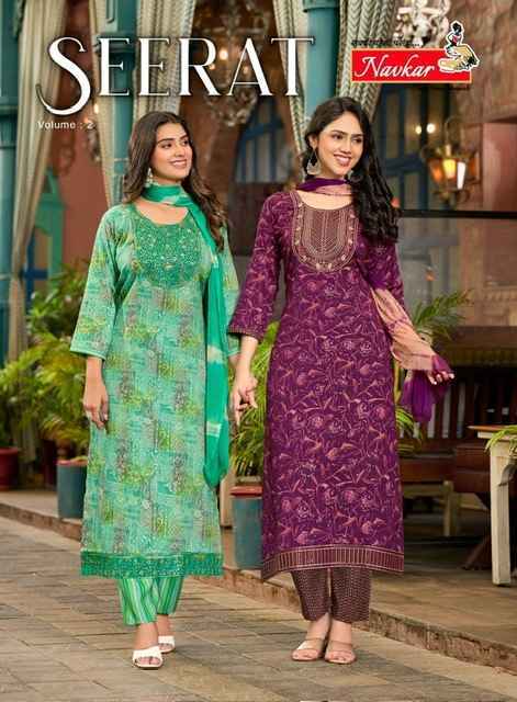 Navkar Seerat Vol-2 Rayon Readymade Suit (8 pcs Catalogue)