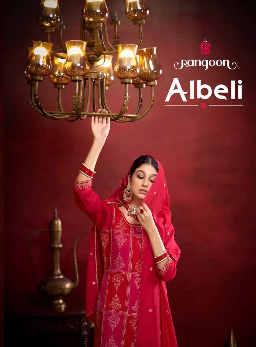 Rangoon Albeli Silk Readymade Suit (2 pcs Catalogue)