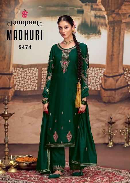 Rangoon Madhuri Silk Readymade Suit (4 pcs Catalogue)