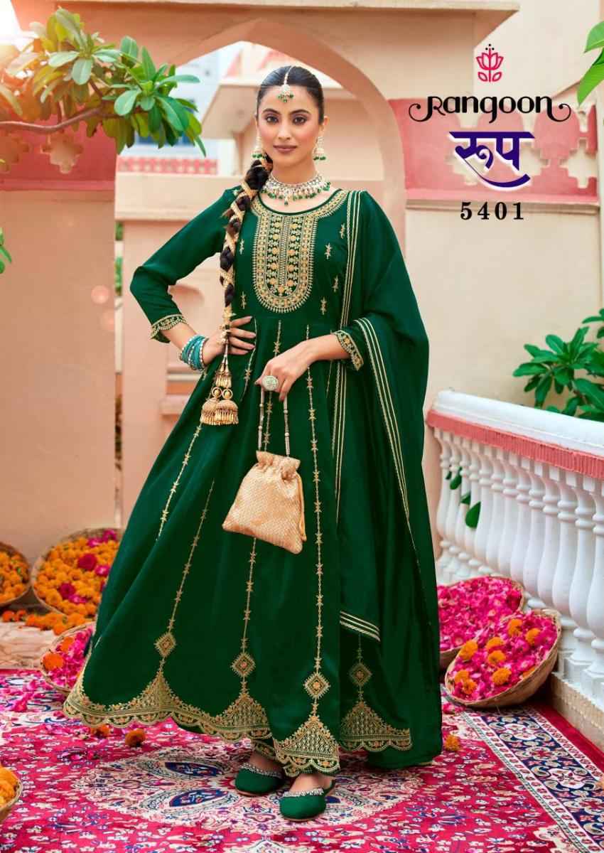 Rangoon Roop Silk Readymade Suit (4 pcs Catalogue)