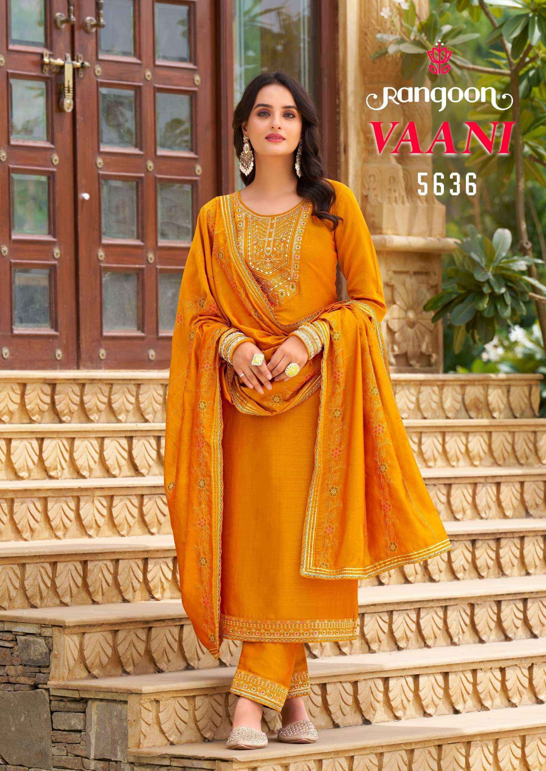 Rangoon Vaani Silk Readymade Dress (6 pcs Catalogue)