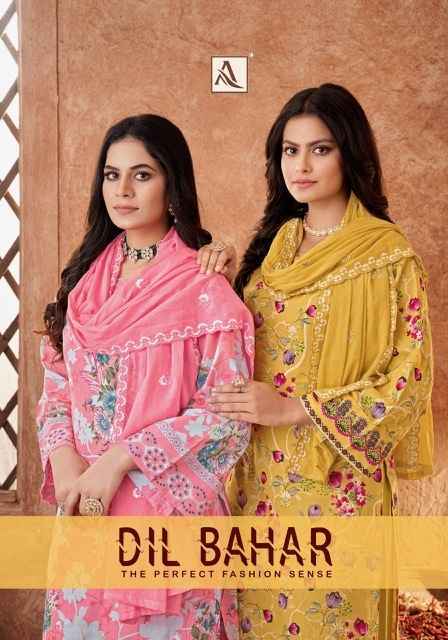 Alok Dil Bahar Cotton Dress Material (6 pcs Catalogue)