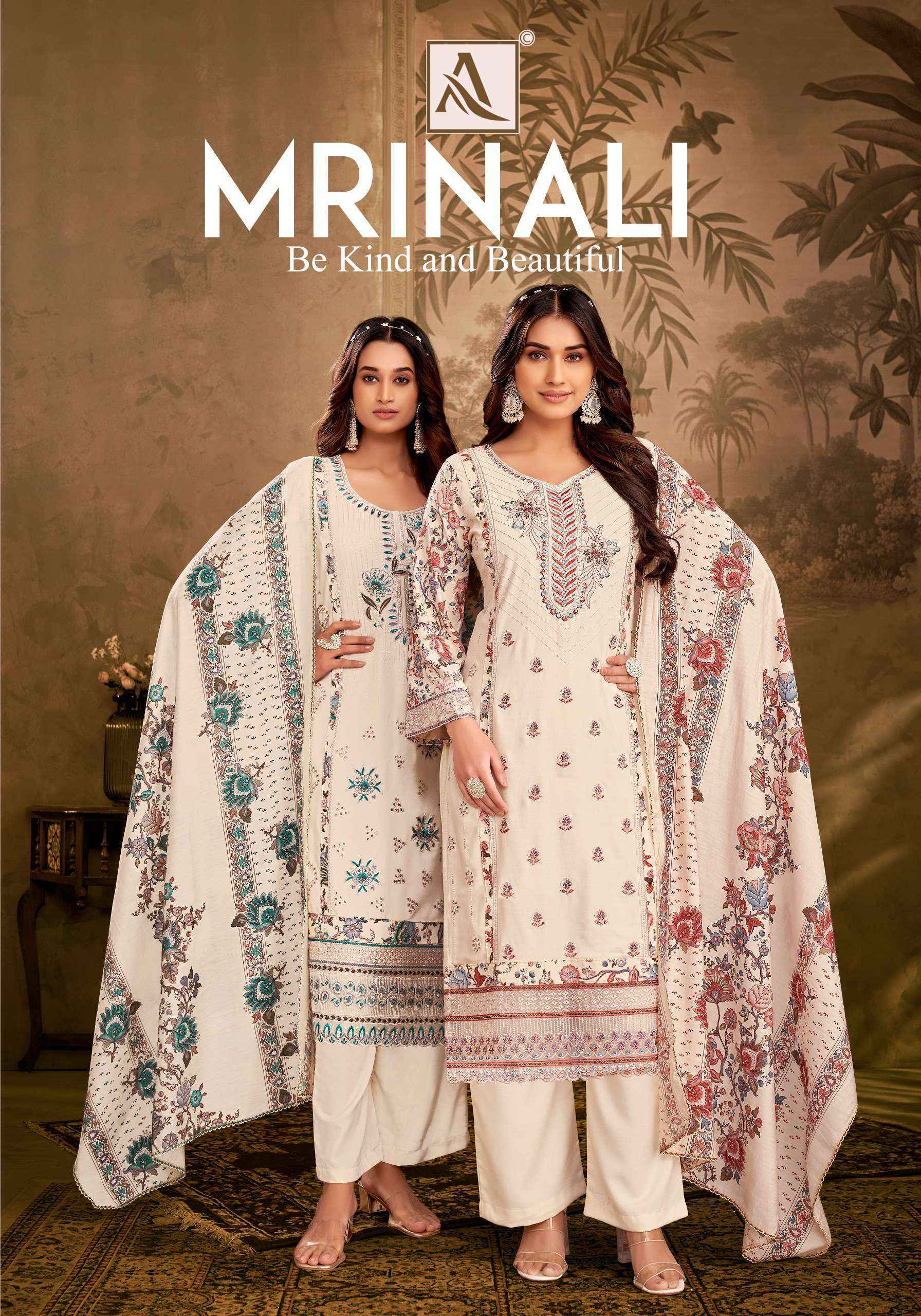 Alok Mrinali Viscose Dress Material (6 pcs Catalogue)