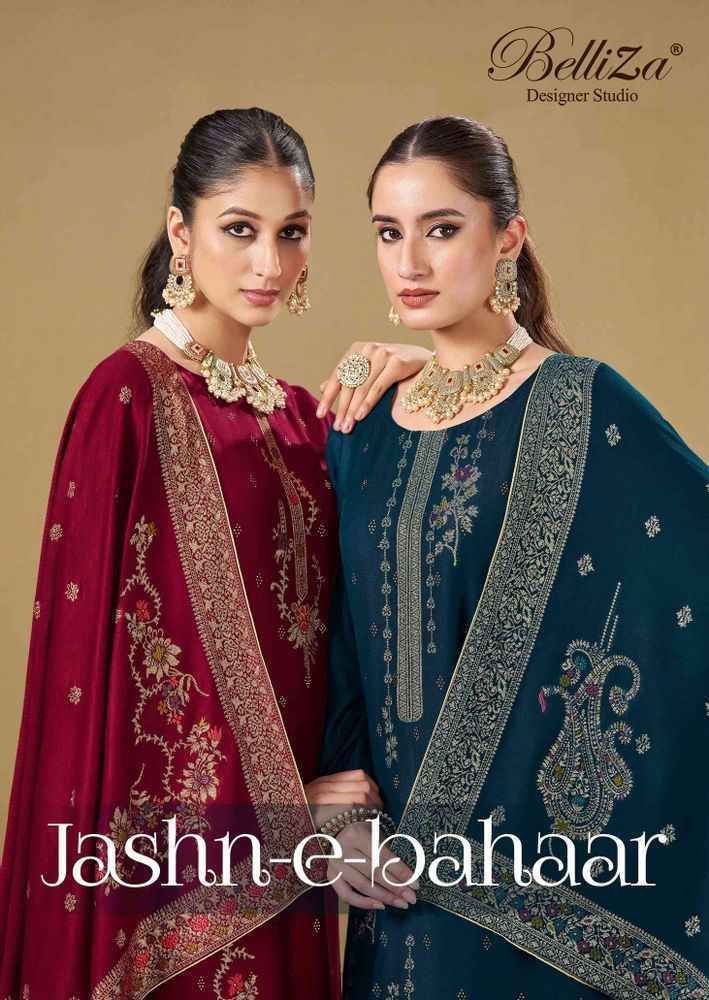 Belliza Jashn E Bahaar Viscouse Pashmina Dress Material (6 pcs Catalogue)