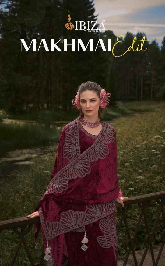 Ibiza Makhmal Edit Velvet Collection Dress Material (6 pcs Catalogue)