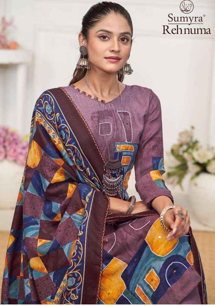 Radhika Fashion Rehnuma Pashmina Dress Material (4 pcs Catalogue)