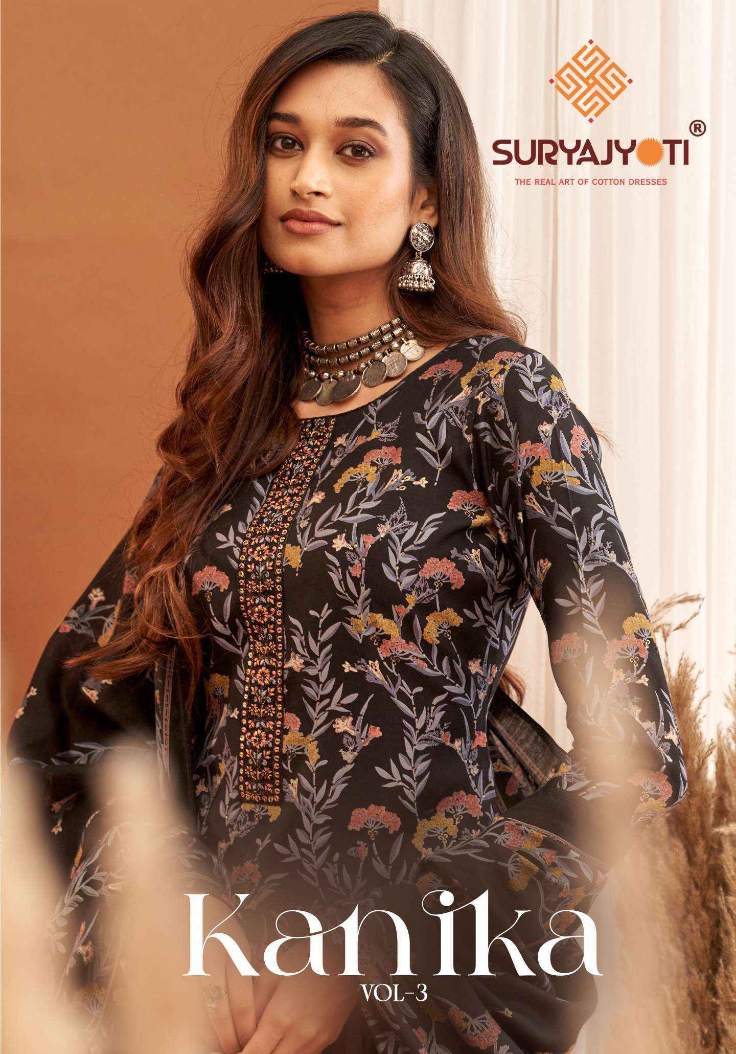 Suryajyoti Kanika Vol-3 Modal Dress Material (6 pcs Catalogue)