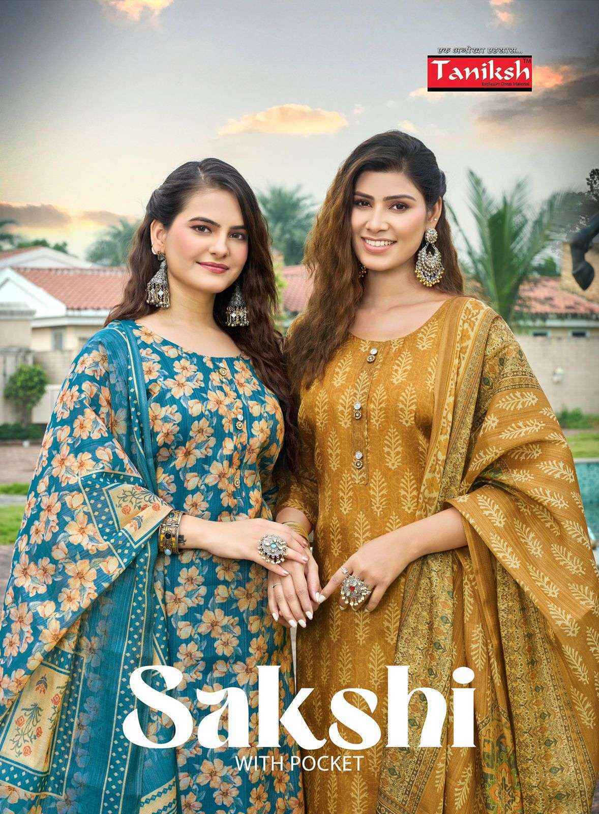 Taniksh Sakshi Vol-1 Silk Readymade Suit (8 pcs Catalogue)