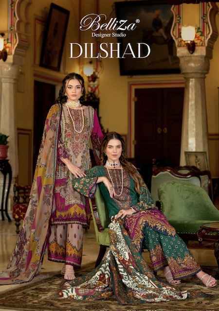 Belliza Dilshad Viscose Rayon Dress Material (8 pcs Catalogue)