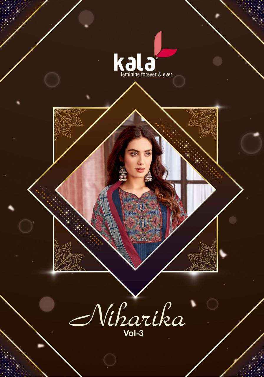 Kala Niharika Vol-3 Cotton Dress Material (8 pcs Catalogue)