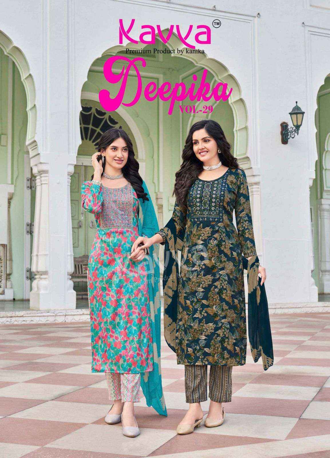 Kavya Deepika Vol 29 Capsule Kurti Combo 10 pcs Catalogue