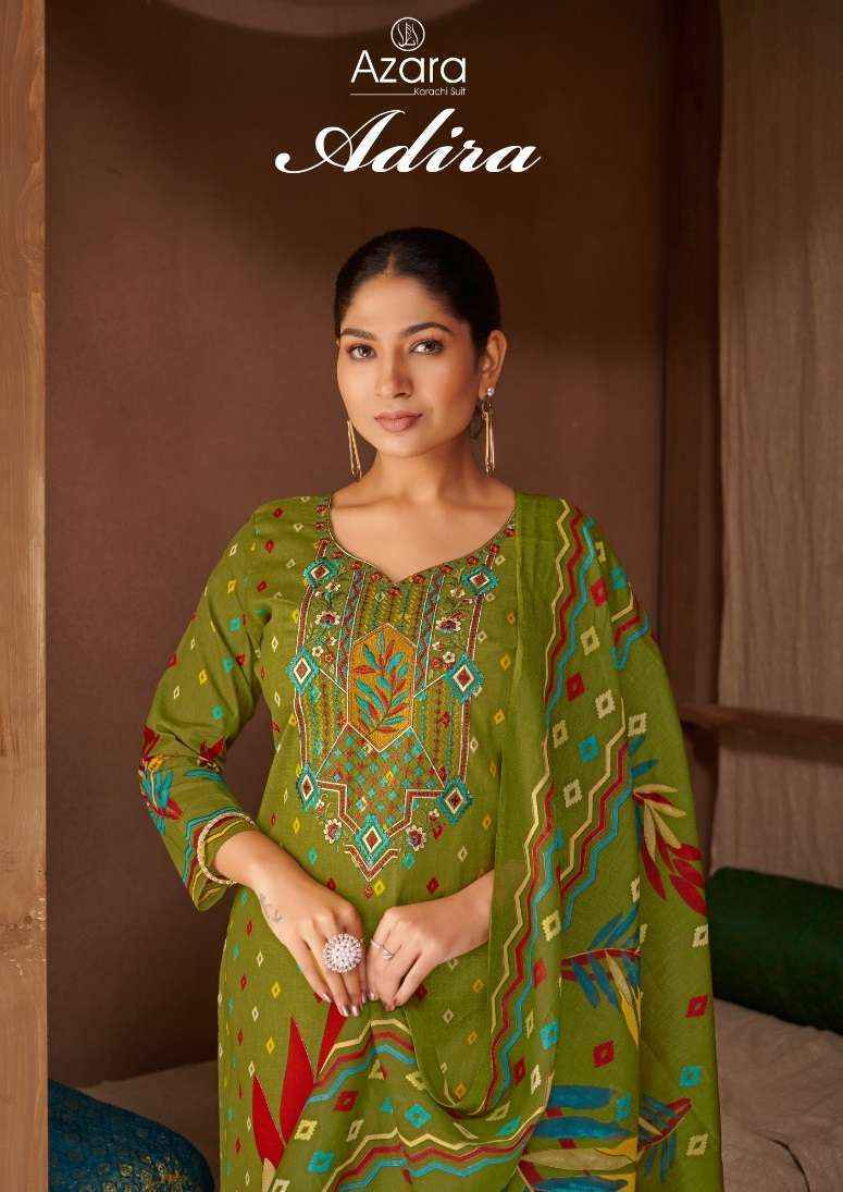 Radhika Fashion Adira Lawn Cotton Dress Material (4 pcs Catalogue)