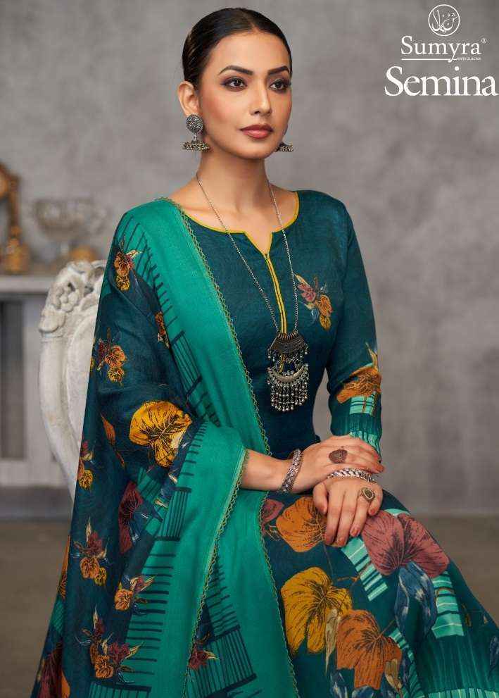 Radhika Fashion Semina Pashmina Dress Material 4 pcs Catalogue