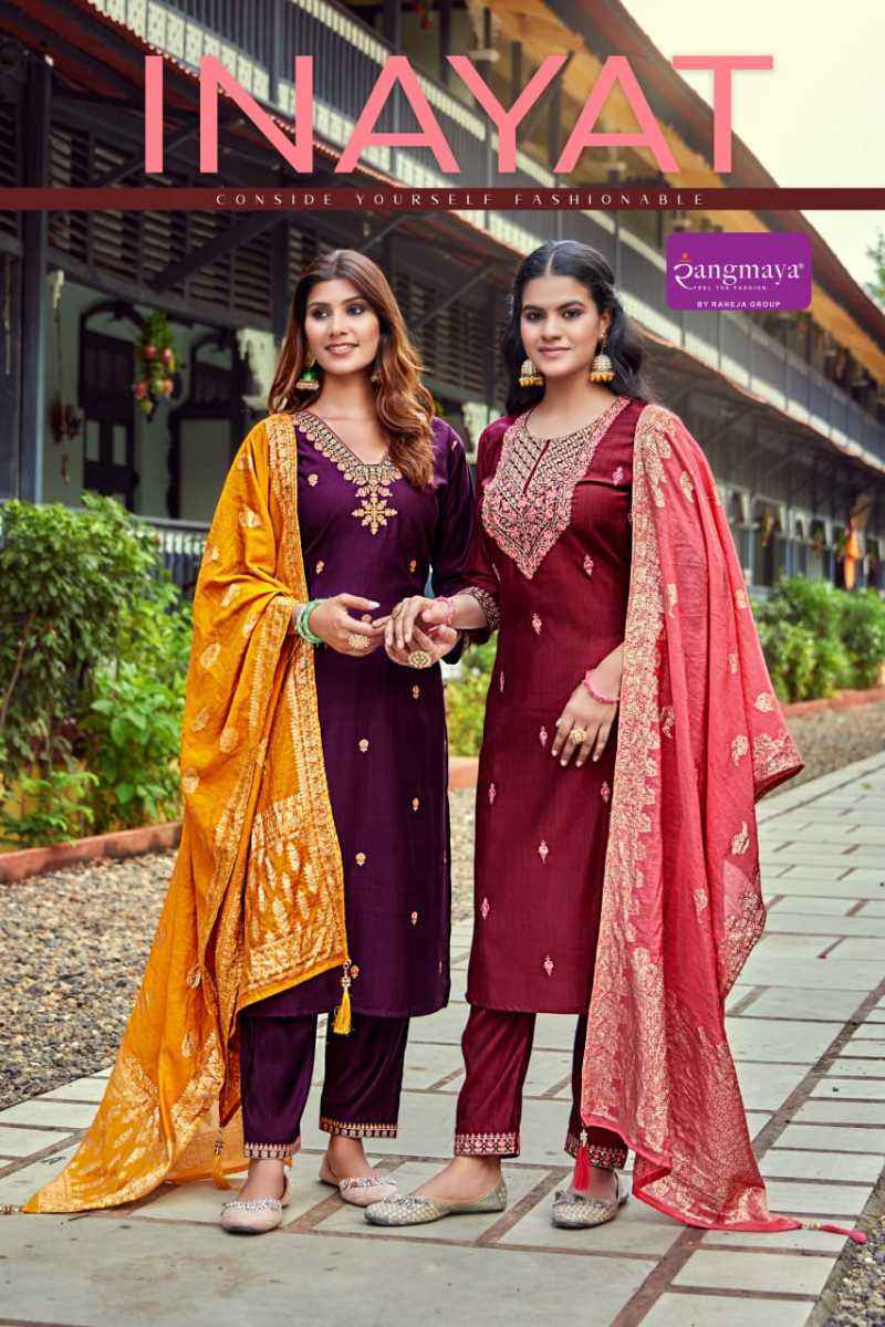 Rangmaya Inayat Vertican Readymade Suit (8 pcs Catalogue)