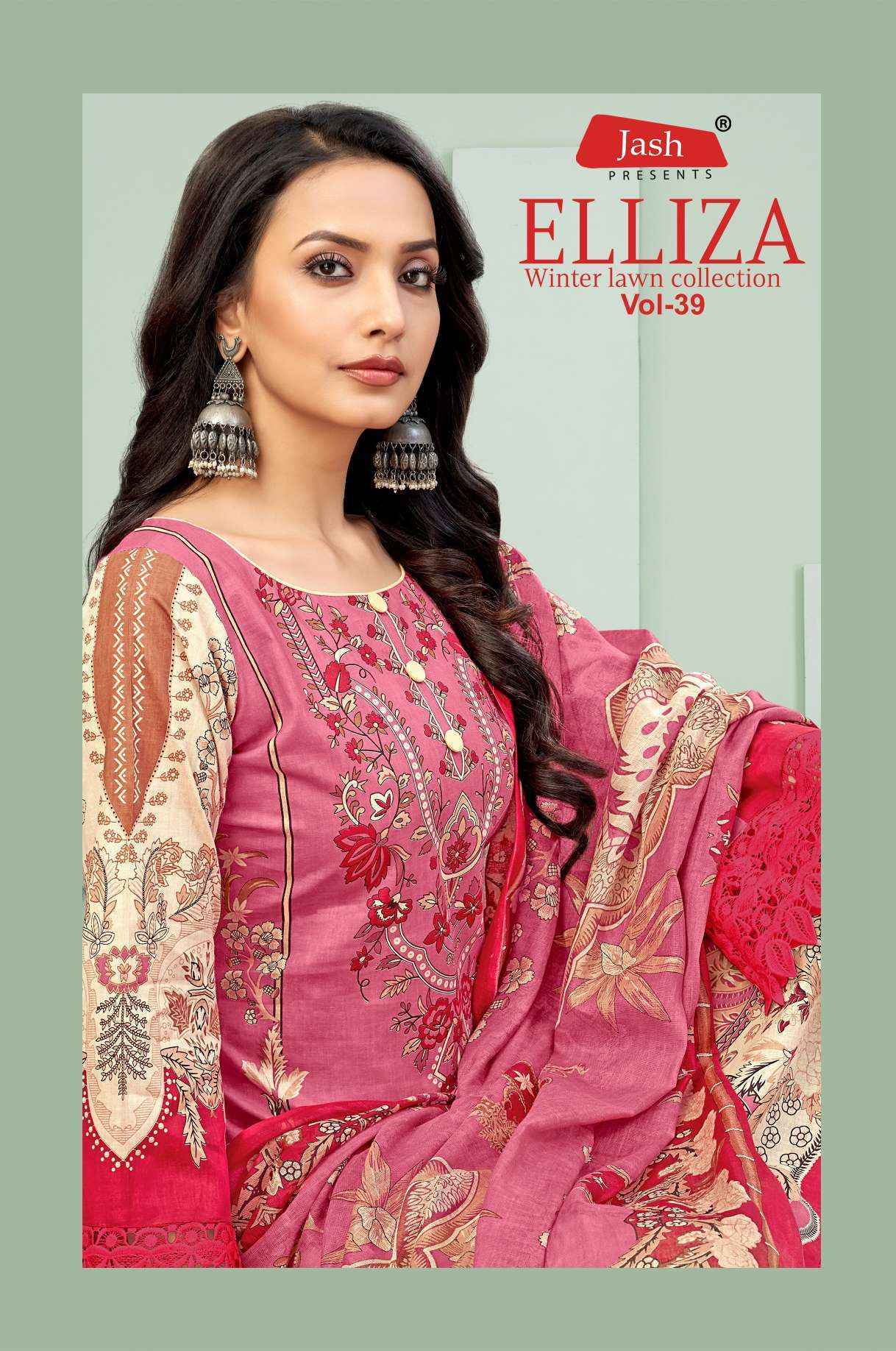 Jash Elliza Vol-39 Cotton Dress Material (10 pcs Catalogue)