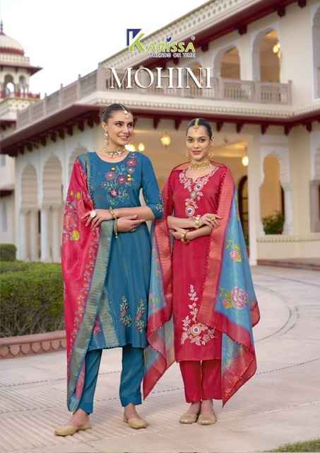 Karissa Mohini Viscouse Readymade Suit (4 pcs Catalogue)