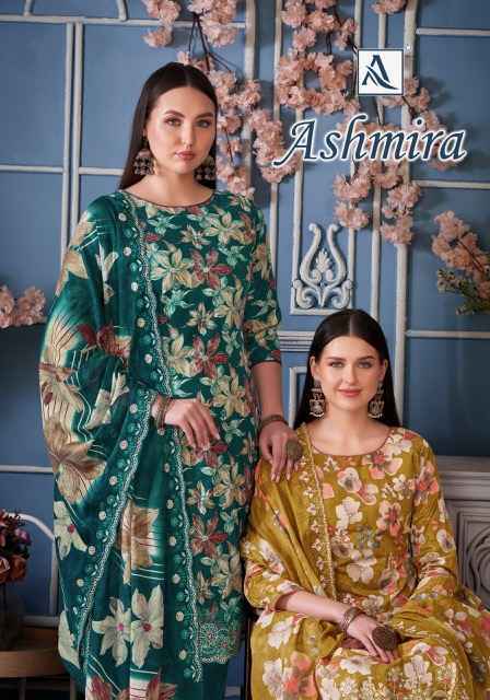 Alok Ashmira Cambric Dress Material (6 pcs Catalogue)